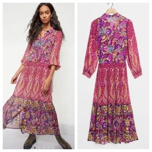 Nicole Maxi Shirtdress